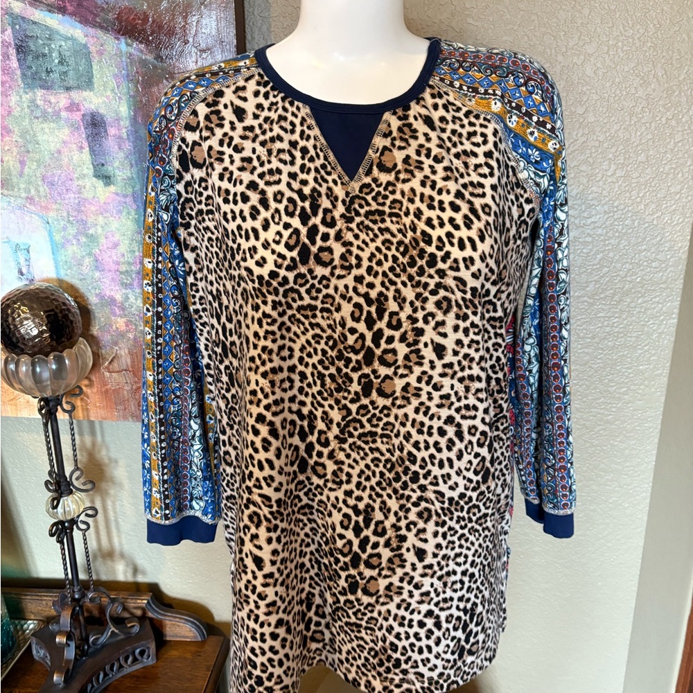 Tru Luxe Jeans Multicolor Top (M)